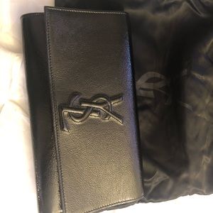 Authentic YSL large clutch